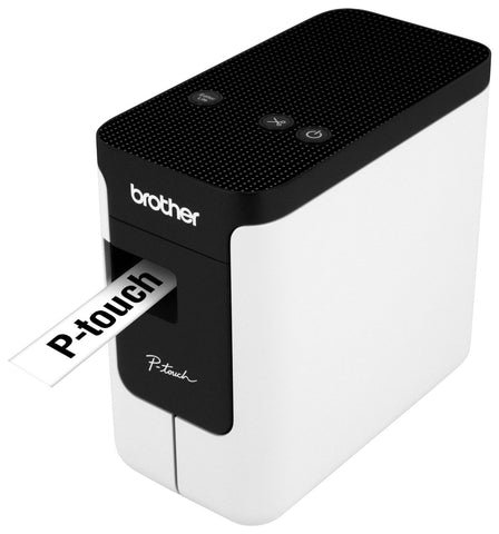 P-Touch BROTHER Labelling system PTP700, Desktop, Plug&Play, TZ tapes 3.5 to 24 mm, Print up to 30mm/sec, Battery (alkaline or NiMH) & adapter, Editor Lite & Editor 5.1