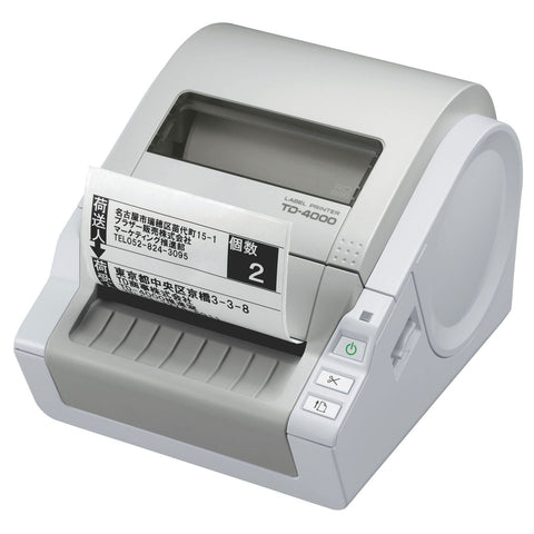 Brother TD4000 Thermal Desktop Label Printer