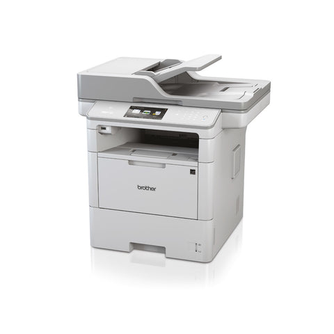 Laser Multifunctional BROTHER MFCL6800DW, Printer & copier 46 ppm, Interfaces USB 2.0/Network (Gigabit)/WLAN/NFC, ADF 80 Duplex, Toner option SHY up to 12.000 p.