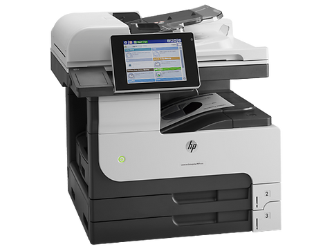 Принтер HP LaserJet Enterprise MFP M725dn B4; B5; A4; A5; A3 1200 x 1200 dpi 41 ppm  As fast as 10 sec 1024 MB max 1.5 GB800 MHz duplex USB 2.0; 10/100/1000 Base TX; Hardware Integration Pocket; USB ADF scan up to 600 dpi 20000 стр. / месец