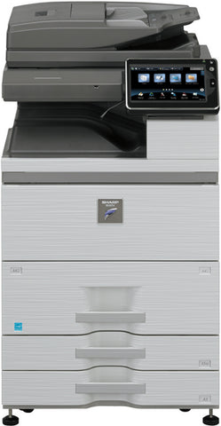 Принтер  SHARP MFP MX-M754N 75 PPM, DSPF (150 sheets), 320 GB HDD, 3 GB RAM, PCL 6, Adobe PostScript 3, OSA, 2x500-sheets + LCT 2100 sheets
