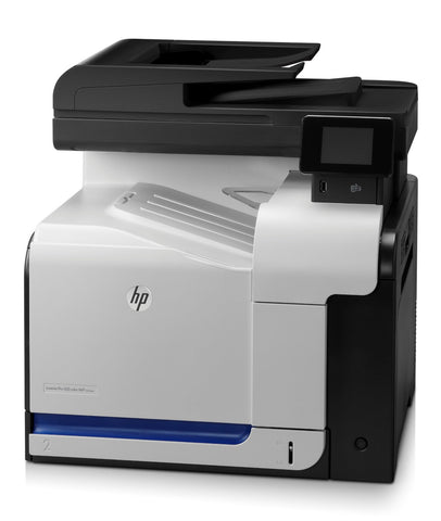 Принтер HP LaserJet Pro 500 Clr MFP M570dn A4; A5; A6; B5; B6 600 x 600 dpi 31 ppm / 31 ppmAs fast as 10.5 sec (mono/colour) 256 MB 800 MHz duplex USB 2.0; RJ-11; 10/100/1000 Base TX ADF scan 1 200 x 1 200 dpi 75000 стр. / месец