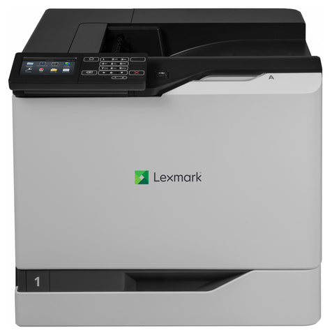 Color Laser Multifunctional Lexmark  CX820de 4in1; Duplex; A4; 1200 x 1200 dpi; 4800 CQ; 50 ppm; 2048 MB; HDD, DADF; capacity: 650 sheets; USB 2.0; Gigabit Ethernet (10/100/1000);  7'' colour touch screen, 200 000pages