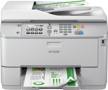 InkJet Multifunction EPSON WorkForce Pro WF-5620DWF, Business Inkjet/Multifunction, C4 (Envelope), 4 Ink Cartridges, Print, Scan, Copy, Fax, Yes, Direct scan-to-print without PC, Direct print from USB, 4,800 x 1,200 dpi, 34 Pages/min Mono, 30 P/min Colo