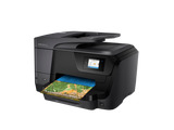 Принтер HP OfficeJet Pro 8710 All-in-One Printer A4; A5; A6; B5; Envelopes;DL 1200 x 1200 dpi 22 ppm 18 ppm DL HP PCL 3 GUI; HP PCL 3 Enhanced USB 2.0; 802.11b/g/n  WLAN; RJ-11 ADF scan 1 200 x 1 200 dpi
