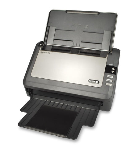 Скенер Xerox Scanner DocuMate 3125, Duplex, 25 ppm/44ipm, 600 x 600 dpi, USB 2.0, Visioneer Acuity, Visioneer OneTouch, TWAIN Driver, Nuance PaperPort, OmniPage Pro, Duty cycle 3000 pages/day