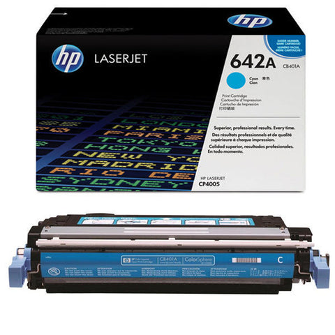 Консуматив HP 642A Original LaserJet cartridge; cyan; 7500 Page Yield ; 1 - pack; CLJ CP4005