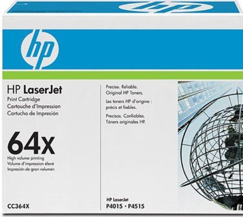 Консуматив HP 64X Original LaserJet cartridge; black; 24000 Page Yield ; 1 - pack; LJ P4015/P4515