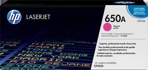 Консуматив HP 650A Original LaserJet cartridge; magenta; 15000 Page Yield ; 1 - pack; HP Color LaserJet Enterprise M750 Printer Series/CP5525