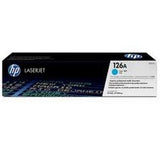 Консуматив HP 126A Original LaserJet cartridge; cyan; 1000 Page Yield ; 1 - pack; CLJ CP1025/CLJ Pro 100 color MFP M175/CLJ Pro 200 color MFP M275