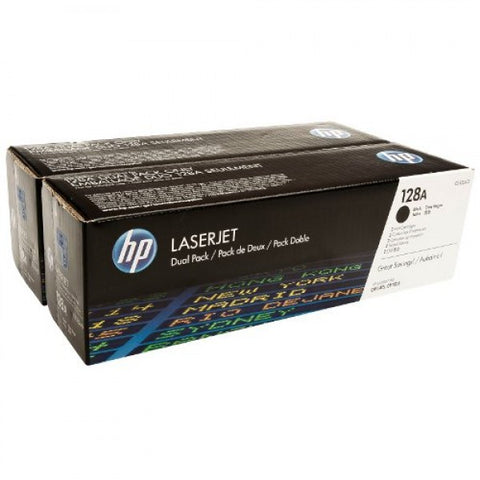 Консуматив HP 128A Original LaserJet cartridge; black; 2000 Page Yield ; 2 - pack; CLJ CP1525/CM1415MFP