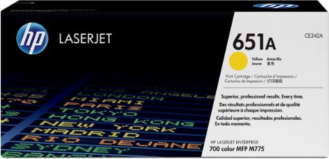 Консуматив HP 651A Original LaserJet cartridge; yellow; 16000 Page Yield ; 1 - pack; CLJ Enterprise 700 color MFP M775