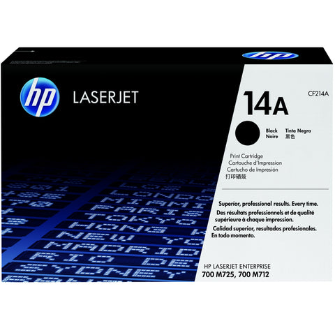 Консуматив HP 14A Original LaserJet cartridge; black; 10000 Page Yield ; 1 - pack; LJ M712MFP/M725MFP