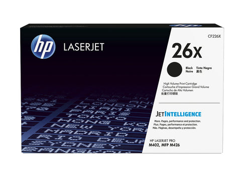 Консуматив HP 26X Original LaserJet cartridge; black; 9000 Page Yield ; ; HP LaserJet Pro M402/MFP M426