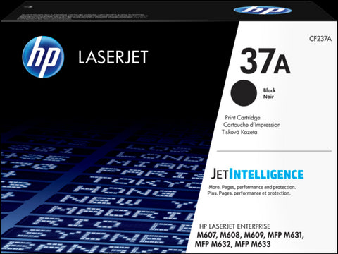 Консуматив HP 37A Original LaserJet cartridge ;Black; 11000 Page Yield ; HP LaserJet Enterprise M607 / M608 / M609 / MFP M631 / MFP M632 / MFP M 633