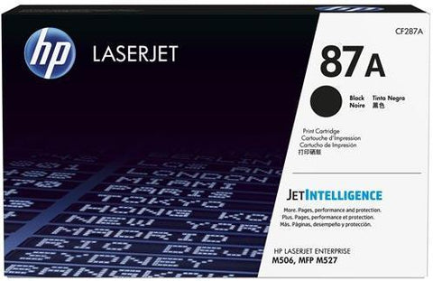 Консуматив HP 87A Original LaserJet cartridge; black; 9000 Page Yield ; ; HP LaserJet Enterprise M506/MFP M527 & LaserJet Pro M501