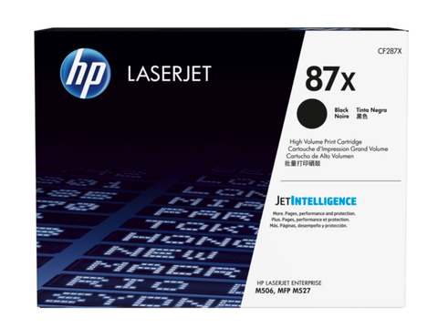 Консуматив HP 87X Original LaserJet cartridge; black; 18000 Page Yield ; 2 - pack; HP LaserJet Enterprise M506/MFP M527 & LaserJet Pro M501