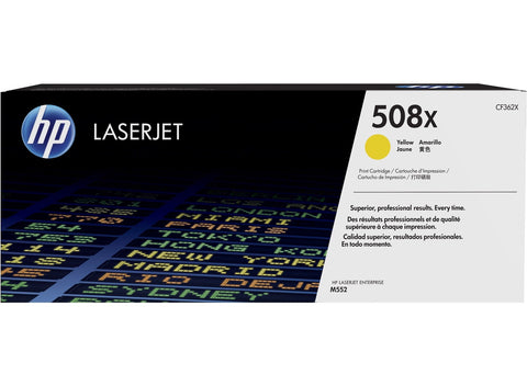 Консуматив HP 508X Original LaserJet cartridge; yellow; 9500 Page Yield ; ; HP Color LaserJet Enterprise M552/M553/ M577