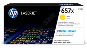 Консуматив HP 657X Original LaserJet cartridge ; Yellow ; 23000 Page Yield ; HP Color LaserJet Enterprise MFP M681 / MFP M683