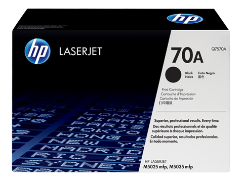 Консуматив HP 70A Original LaserJet cartridge; black; 15000 Page Yield ; 1 - pack; LJ M5025MFP/M5035MFP
