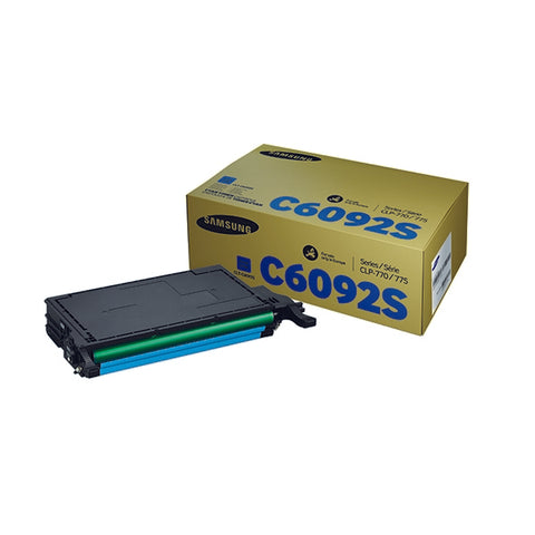 Консуматив Samsung CLT-C6092S Cyan Toner Cartridge (up to 7 000 A4 Pages at 5% coverage)* CLP-770ND/CLP-775ND