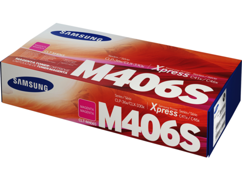 Консуматив Samsung CLT-M406S Magenta Toner Crtg (up to 1 000 A4 Pages at 5% coverage)* CLP-360/CLP-365 CLX-3300/CLX-3305/ C410W C460W C460FW