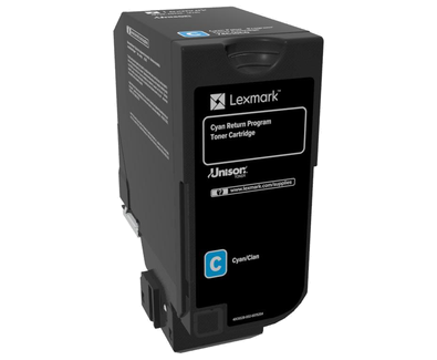 Cyan Toner Cartridge,3,000 pages,CS720de / CS720dte / CS725de / CS725dte / CX725de / CX725dhe / CX725dthe, Return Programme