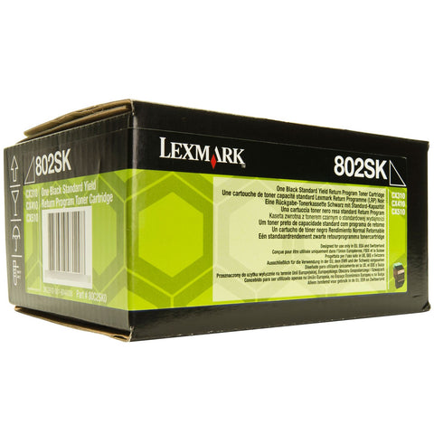 Black Standard Yield Toner Cartridge,2,500 pages,CX310/ CX410 /CX510, Return Programme