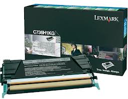 Black High Yield Toner Cartridge  ,12,000 pages,C736dn / C736dtn / C736n / X736de / X738de / X738dte, Return Programme