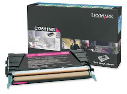 Magenta High Yield Toner Cartridge ,10,000 pages,C736dn / C736dtn / C736n / X736de / X738de / X738dte, Return Programme