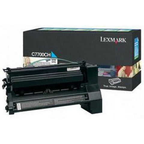 Cyan High Yield Print Cartridge ,10,000 pages,C770dn / C770dtn / C770n / C772dn / C772dtn / C772n / X772e, Return Programme