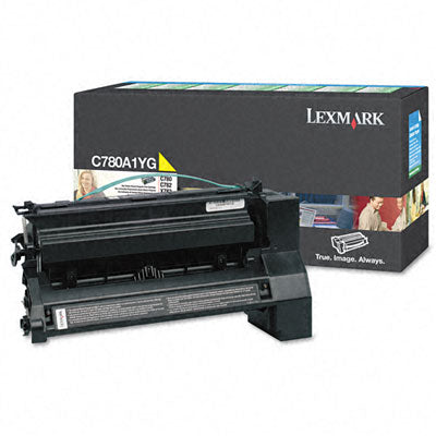 Yellow Print Cartridge ,6,000 pages,C780dn / C780dtn / C780n / C782dn / C782dtn / C782n / X782e, Return Programme