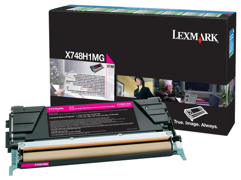 Magenta High Yield Toner Cartridge,10,000 pages,X748de / X748de Statoil / X748de with total 5 years warranty / X748dte, Return Programme