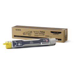Тонер за XEROX Phaser 6350, Жълта, висок капацитет, 10K