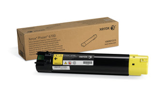 Тонер касета за Xerox Phaser 6700, жълта , стандартен капацитет 5К