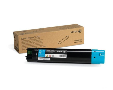 Тонер касета за Xerox Phaser 6700, синя , висок капацитет 12К
