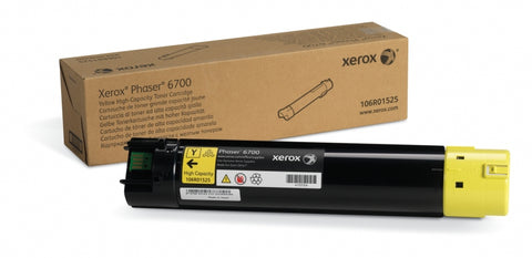 Тонер касета за Xerox Phaser 6700, жълта, висок капацитет 12К