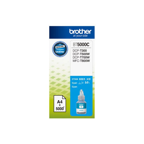 Ink Cartridge BROTHER Cyan for DCPT300YJ1, DCPT500WYJ1, DCPT700WYJ1, 5000p.,