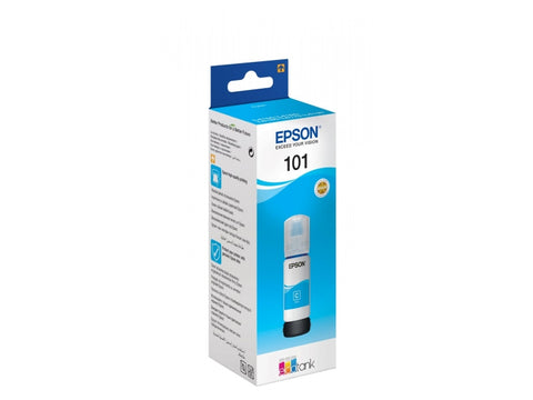 Ink Cartridge EPSON 101 EcoTank Cyan ink bottle for L4150, L4160, L6160, L6170, L6190