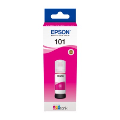 Ink Cartridge EPSON 101 EcoTank Magenta ink bottle for L4150, L4160, L6160, L6170, L6190