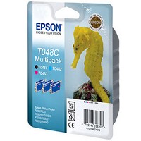 Multipack Cyan, Magenta, Black for Stylus Photo R300, RX500, R200, RX600
