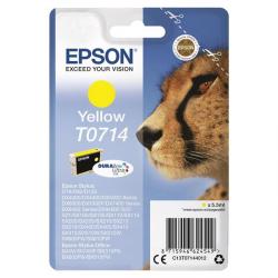 Ink Cartridge Yellow for Stylus D78/D92/D120/D120 Network Edition,DX4000/4050/4400/4450/5000/5050/6000/6050/7000F/7400/7450/8400/9400; SX200/210/215/400/415/218