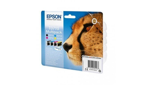Multipack EPSON 4 standart DURABrite Ink for Stylus D78, DX4400/4450/4050/5000/6000