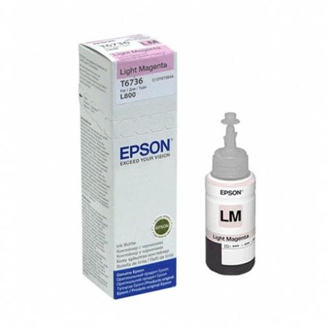 Ink Cartridge EPSON T6736, 6 colour ink bottles, Singlepack, 1 x 70.0 ml Light  Magenta