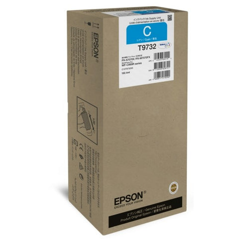 Ink Cartridge EPSON Cyan XL for WorkForce Pro WF-C869R Ink