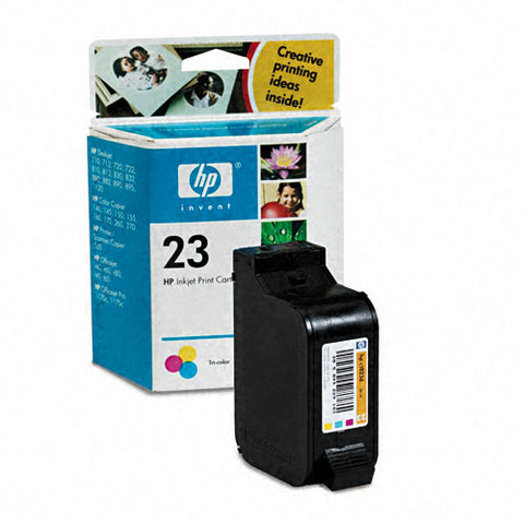 Консуматив HP 23 Value Original Ink Cartridge; Tri-Color;  Page Yield 620; HP DeskJet 710/720/810/815/880/890/895/1120/1125/HP OfficeJet t45/ t65/r40/45/60/65/1170