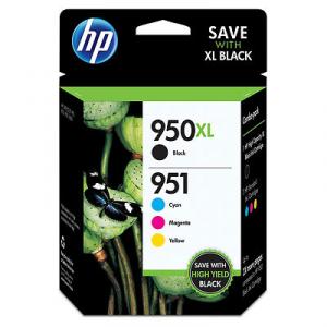 Консуматив HP 950X/951XL Combo 4Pack Original Ink Cartridge; C/M/Y/K;  Page Yield 2300/1500/1500/1500; HP OfficeJet  7110; 7510; 7612; 6100 ; 6700