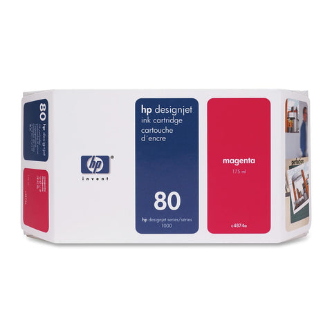 Консуматив HP 80 Standard Original Ink Cartridge; Magenta;  ; HP DesignJet 1050, 1055