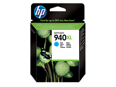 Консуматив HP 940XL Value Original Ink Cartridge; Cyan;  Page Yield 1400;  HP Officejet Pro 8000; 8500