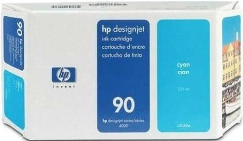 Консуматив HP 90 Standard Original Ink Cartridge; Cyan 250 ml;  ; HP DesignJet 4000, 4020, 4500, 4520